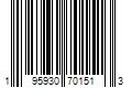 Barcode Image for UPC code 195930701513