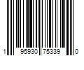 Barcode Image for UPC code 195930753390