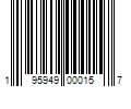 Barcode Image for UPC code 195949000157