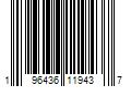 Barcode Image for UPC code 196436119437