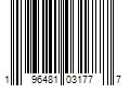 Barcode Image for UPC code 196481031777