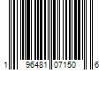 Barcode Image for UPC code 196481071506