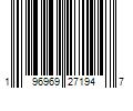 Barcode Image for UPC code 196969271947