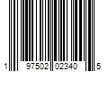 Barcode Image for UPC code 197502023405