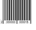 Barcode Image for UPC code 2000000000015