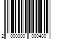 Barcode Image for UPC code 2000000000480