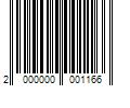 Barcode Image for UPC code 2000000001166