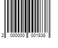 Barcode Image for UPC code 2000000001838