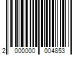 Barcode Image for UPC code 2000000004853