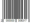 Barcode Image for UPC code 2000000005317