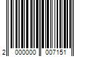 Barcode Image for UPC code 2000000007151