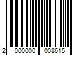 Barcode Image for UPC code 2000000008615