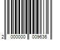 Barcode Image for UPC code 2000000009636