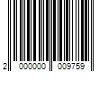 Barcode Image for UPC code 2000000009759