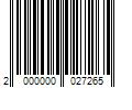 Barcode Image for UPC code 2000000027265