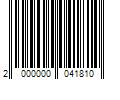 Barcode Image for UPC code 2000000041810