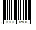 Barcode Image for UPC code 2000000043302