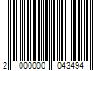 Barcode Image for UPC code 2000000043494