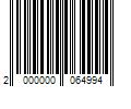 Barcode Image for UPC code 2000000064994