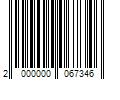 Barcode Image for UPC code 2000000067346