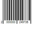 Barcode Image for UPC code 2000000249735