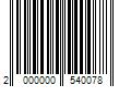 Barcode Image for UPC code 2000000540078