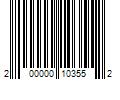 Barcode Image for UPC code 200000103552