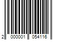 Barcode Image for UPC code 2000001054116. Product Name: 