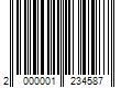 Barcode Image for UPC code 2000001234587