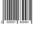 Barcode Image for UPC code 2000001639481