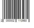 Barcode Image for UPC code 2000002113980