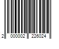 Barcode Image for UPC code 2000002226024