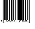 Barcode Image for UPC code 2000003429639