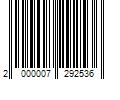 Barcode Image for UPC code 2000007292536