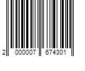 Barcode Image for UPC code 2000007674301