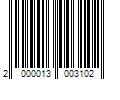 Barcode Image for UPC code 2000013003102