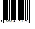 Barcode Image for UPC code 2000014511170