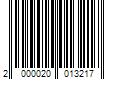 Barcode Image for UPC code 2000020013217