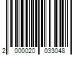 Barcode Image for UPC code 2000020033048