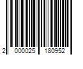 Barcode Image for UPC code 2000025180952