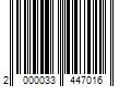 Barcode Image for UPC code 2000033447016