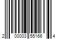 Barcode Image for UPC code 200003551664