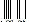 Barcode Image for UPC code 2000041002351