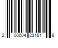 Barcode Image for UPC code 200004231619