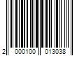 Barcode Image for UPC code 2000100013038