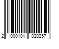 Barcode Image for UPC code 2000101020257