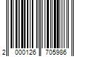 Barcode Image for UPC code 2000126705986