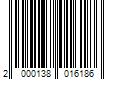 Barcode Image for UPC code 2000138016186