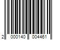 Barcode Image for UPC code 2000140004461