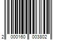 Barcode Image for UPC code 2000160003802